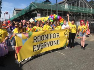 Unite Students at Pride march