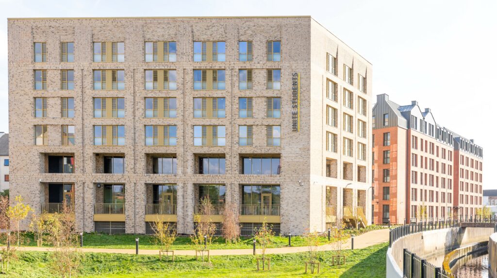 Unite Students completes new £57m property to house 705 students in Nottingham