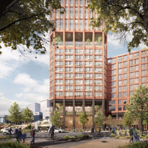 Unite Students' Meridian Square development in east London