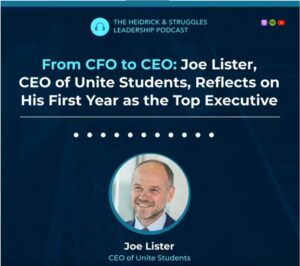 Joe on Heidrick & Struggles Leadership Podcast