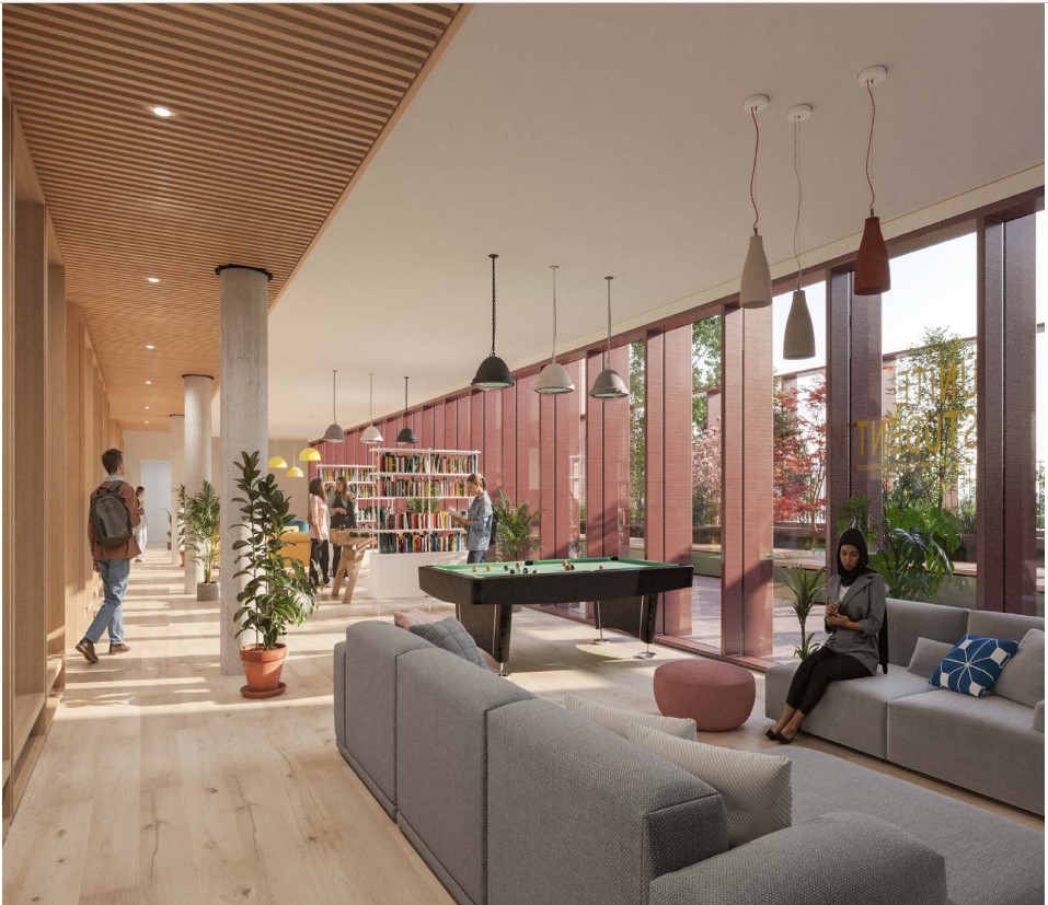 Amenity space in Kennington Lane